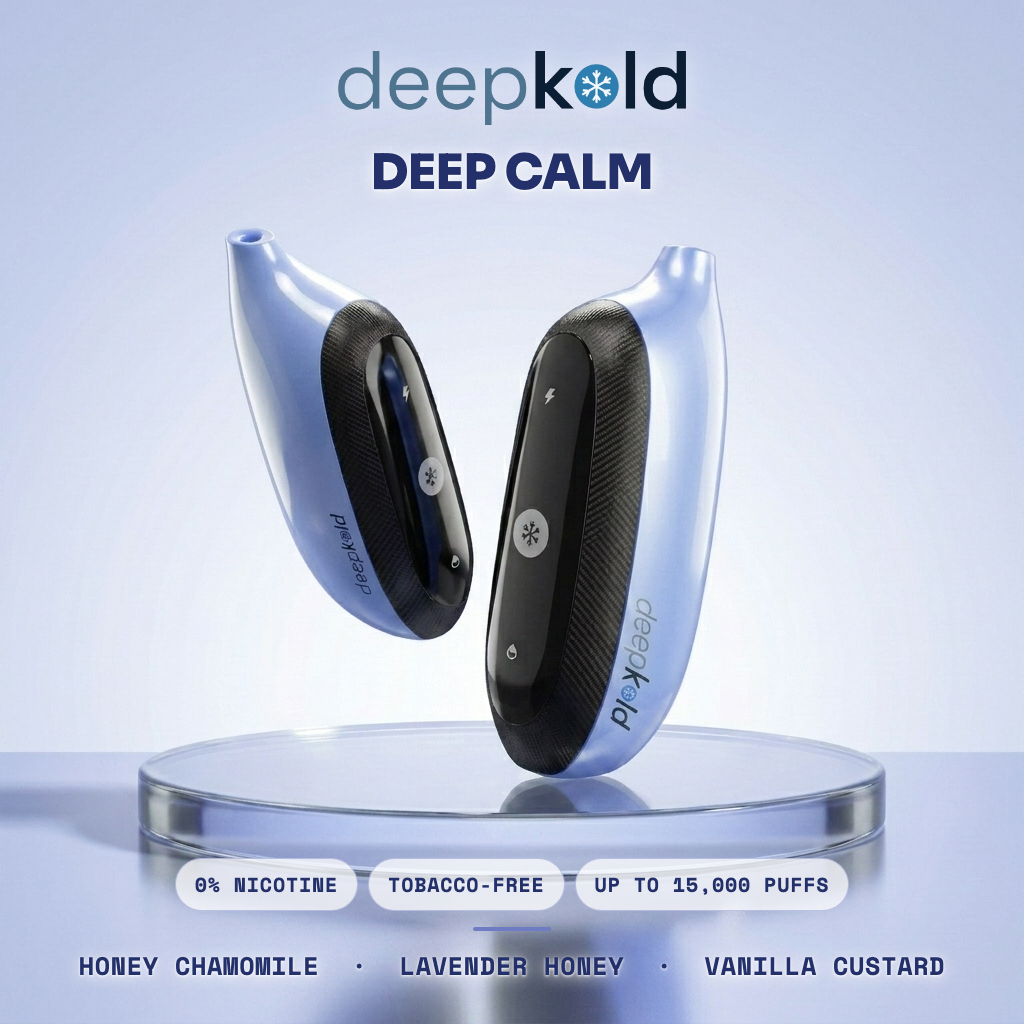 Deepkold Zero Deep Calm — 3 aromas, zero nicotine