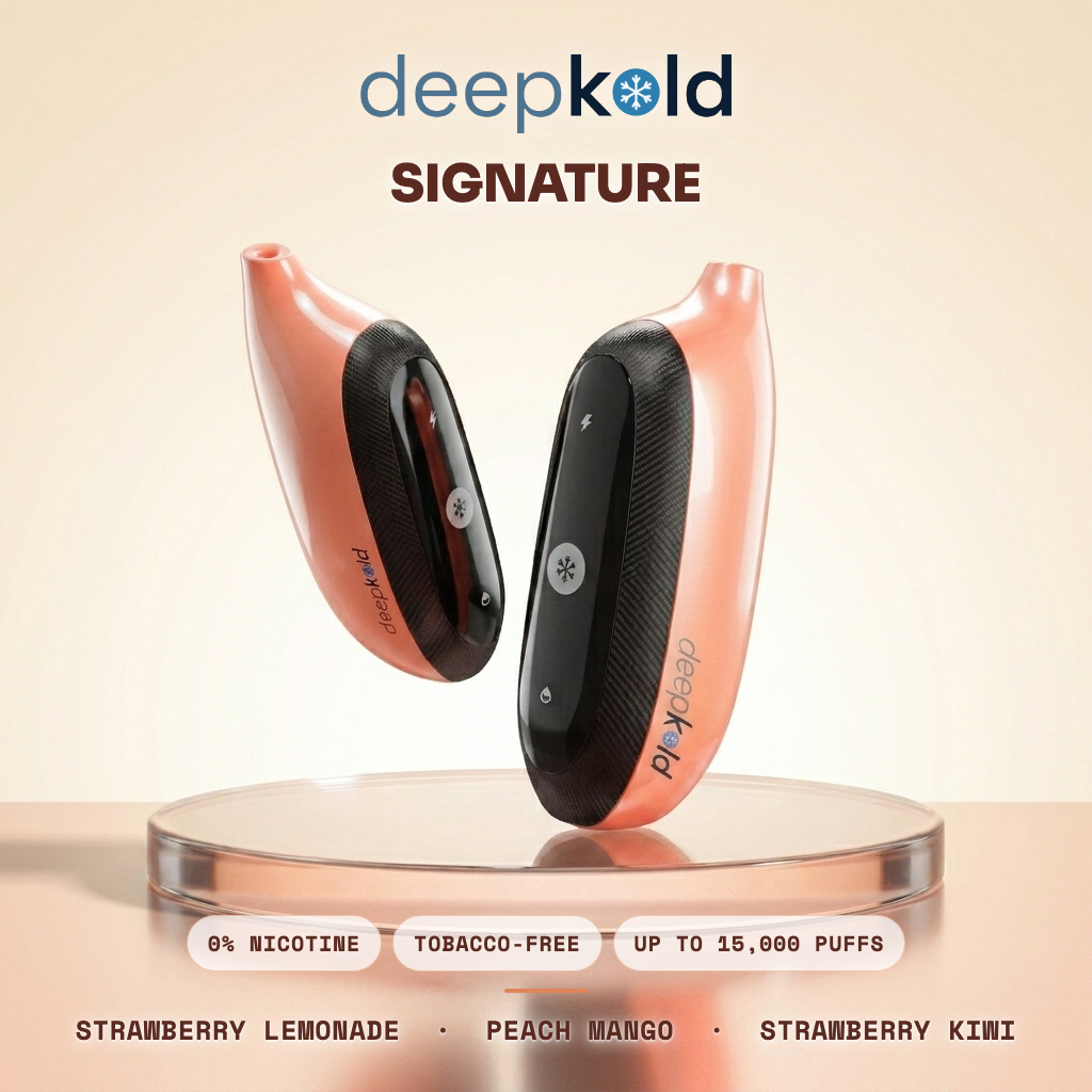 Deepkold Zero Signature — 3 aromas, zero nicotine
